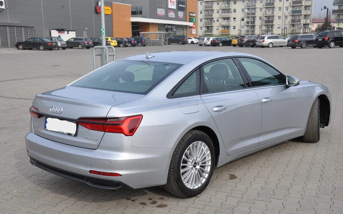 Audi A6 cena 129150 przebieg: 67000, rok produkcji 2021 z Mława małe 191